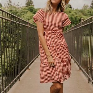 Roolee RobynLee Gingham Dress Size Small